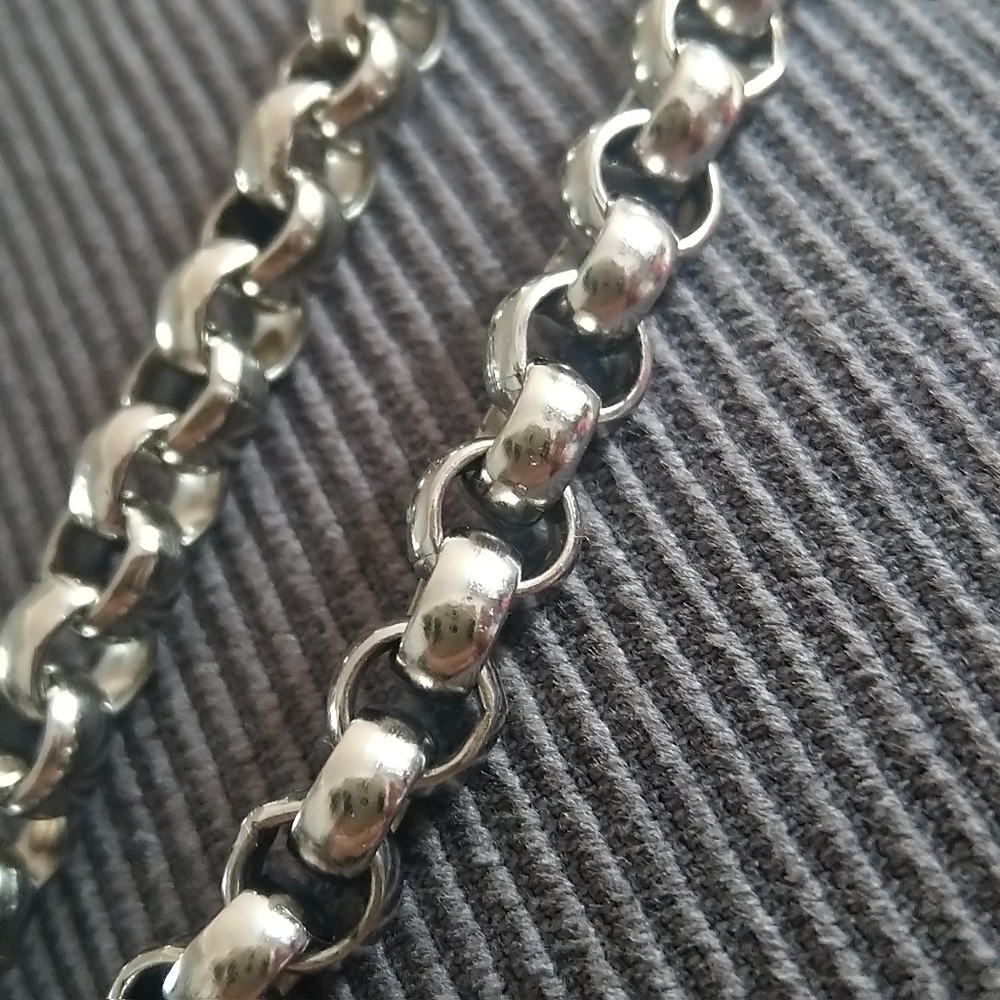 Metal Box Chain Necklace
